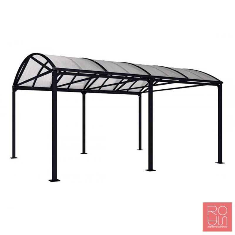 Refugi per peatons o per bicicletes model Bòveda XXL